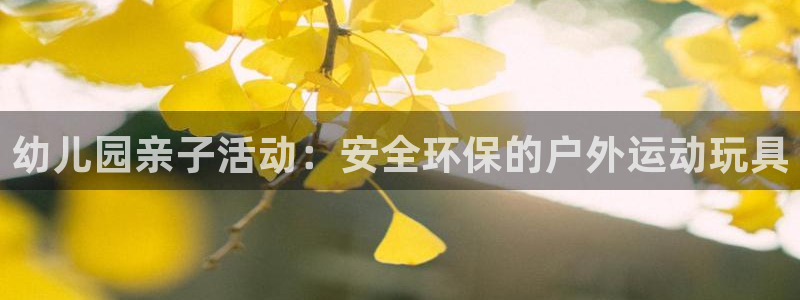 征途国际集团简介：幼儿园亲子活动：安全环保的户外运动