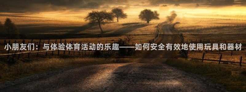 征途国际招商：小朋友们：与体验体育活动的乐趣——如何安全有效