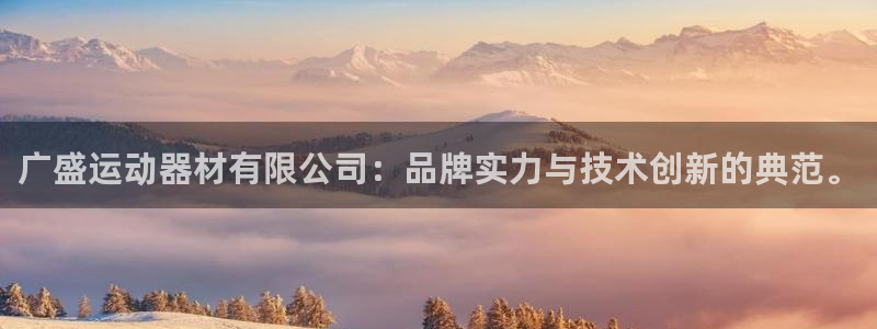 征途国际平台注册要钱吗：广盛运动器材有限公司：品牌实